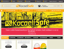 Tablet Screenshot of kocaelisafe.com
